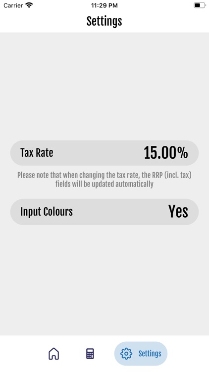 ieRetail Calculator