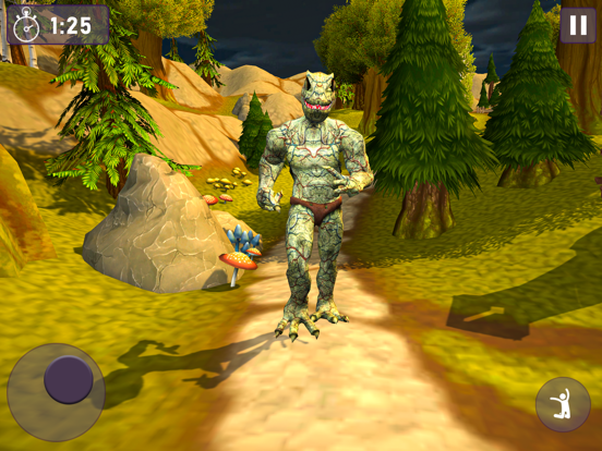Scary Lizard Monster Man 3D screenshot 4