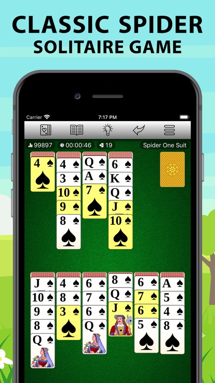 Spider Solitaire Game - Card