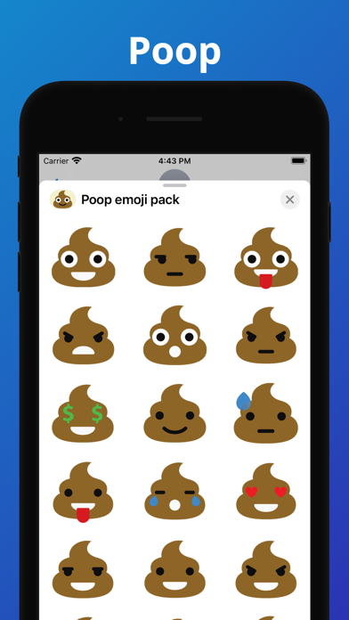 poop emoji stickers for phoneios版下载