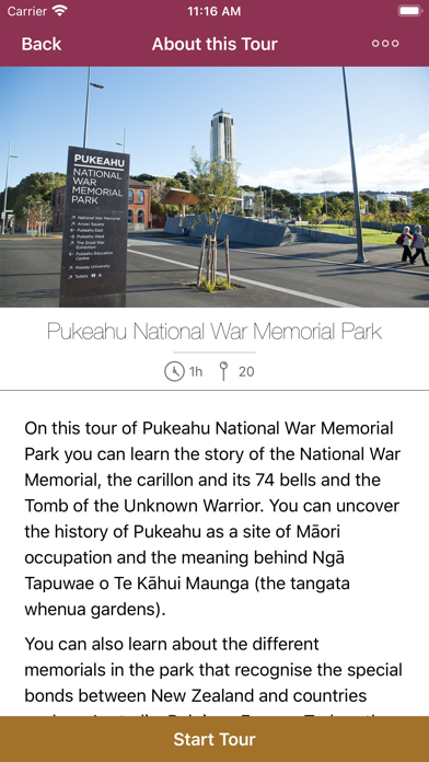 Pukeahu National War Memorial Park screenshot 2