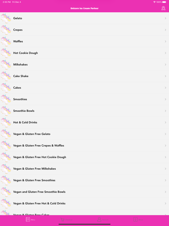 Unicorn Ice Cream Parlour