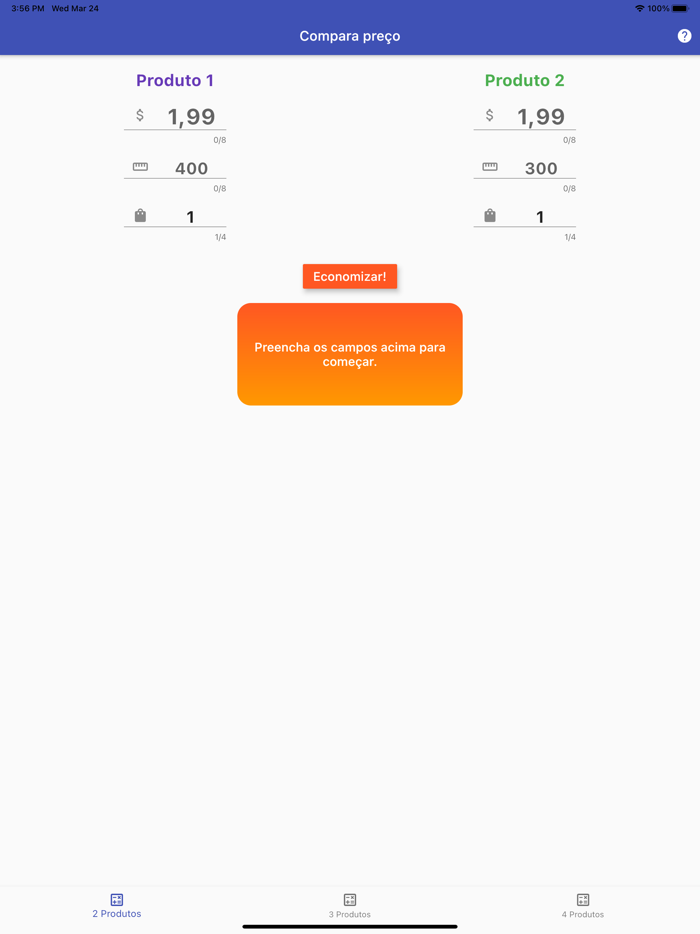 Comparador de Preços