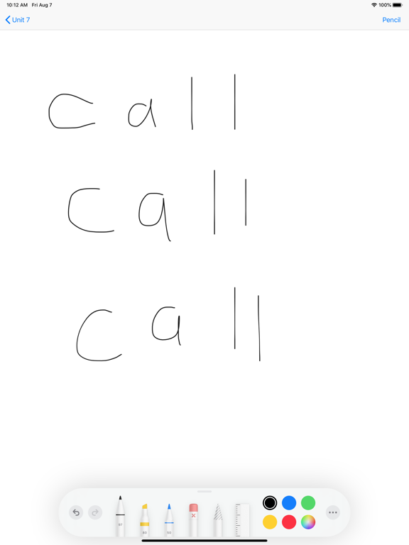 Kindergarten Sight Word(s) screenshot 3