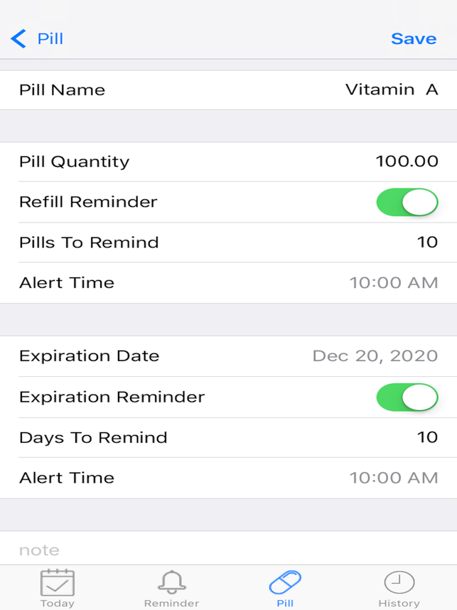 【iOS APP】Daily Med Pill Reminder Alarm 每日服藥提醒及記錄 Dr.愛瘋 APP Navi