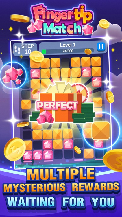 Fingertip Match-Puzzle Burst