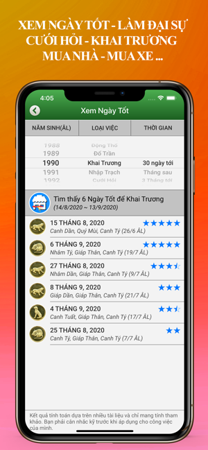 Lịch Vạn Niên 2020 & 2021(圖6)-速報App