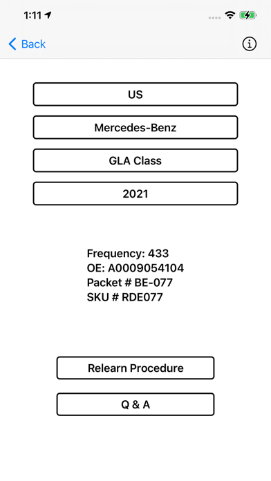 TPMS Chart screenshot 2