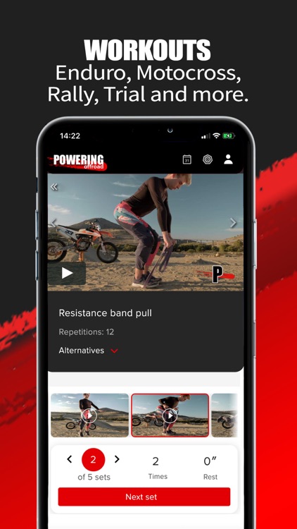 POWERING: Dirt bike training