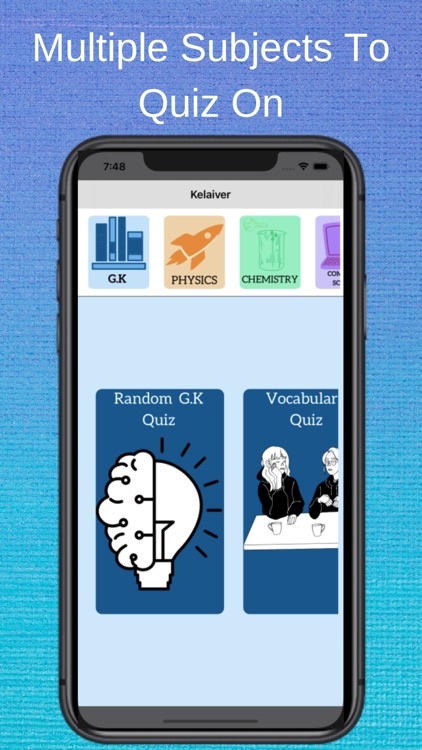 Kelaiver Quiz App