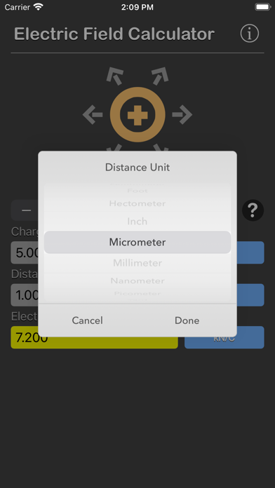 Electric Field Calculator screenshot 3