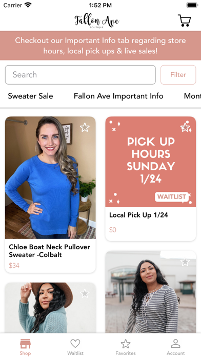 Fallon Ave Boutique screenshot 2