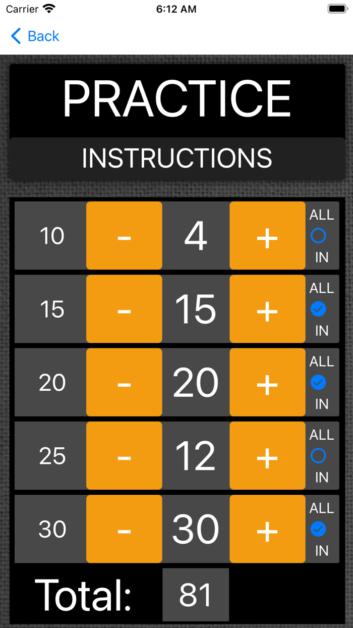 Practice Putt Disc Golf