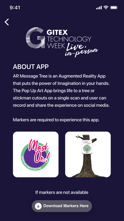 AR Message Tree