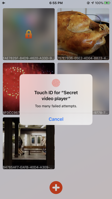 Secret video player screenshot 2