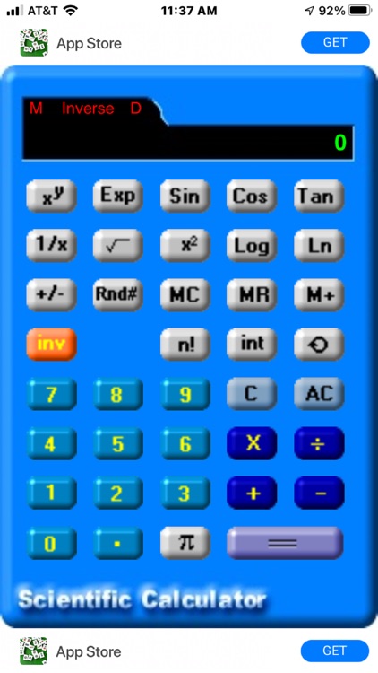 Fancy Scientific Calculator