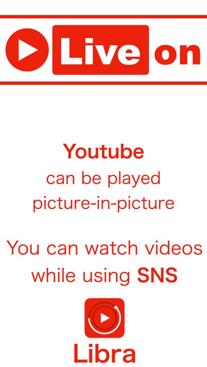 PiP on ライブラ 動画をながら for ユーチューブ