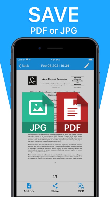 Scanner PDF - Document Scanner