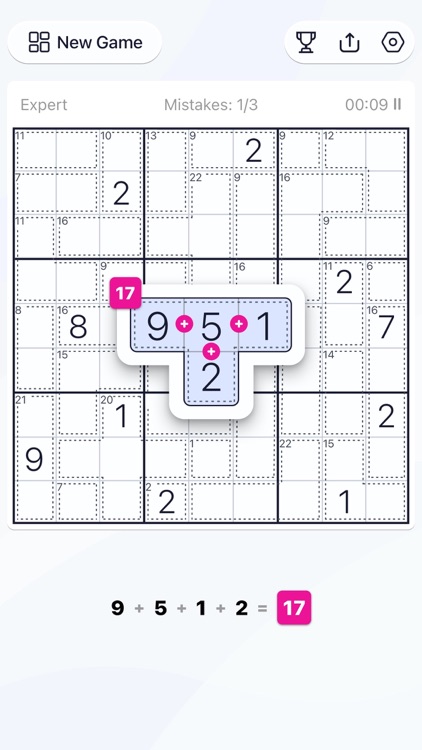Killer Sudoku - Puzzle Games screenshot-0