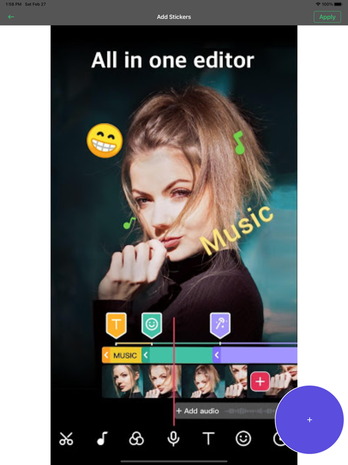 Make Video with Music-Videotik