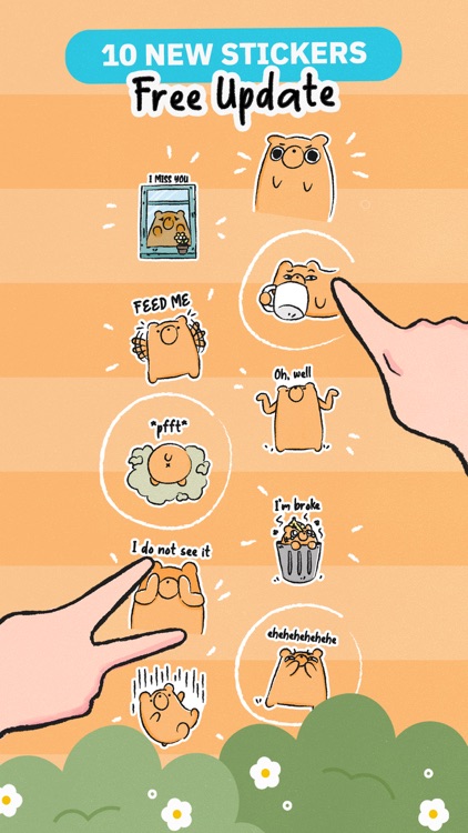 A BUNCHABEARS Stickers