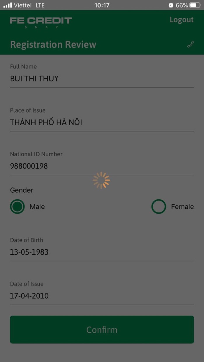 FE NAP CashLoan  CreditCard