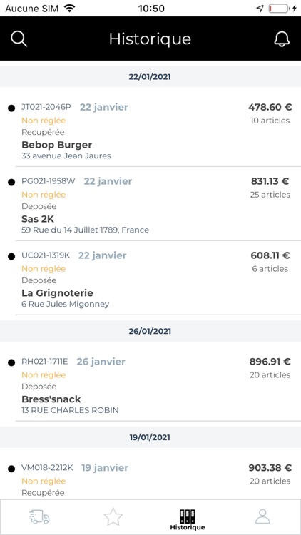 MarketFood Livreur screenshot-3