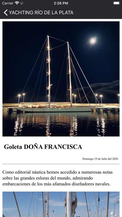Yachting Río de la Plata