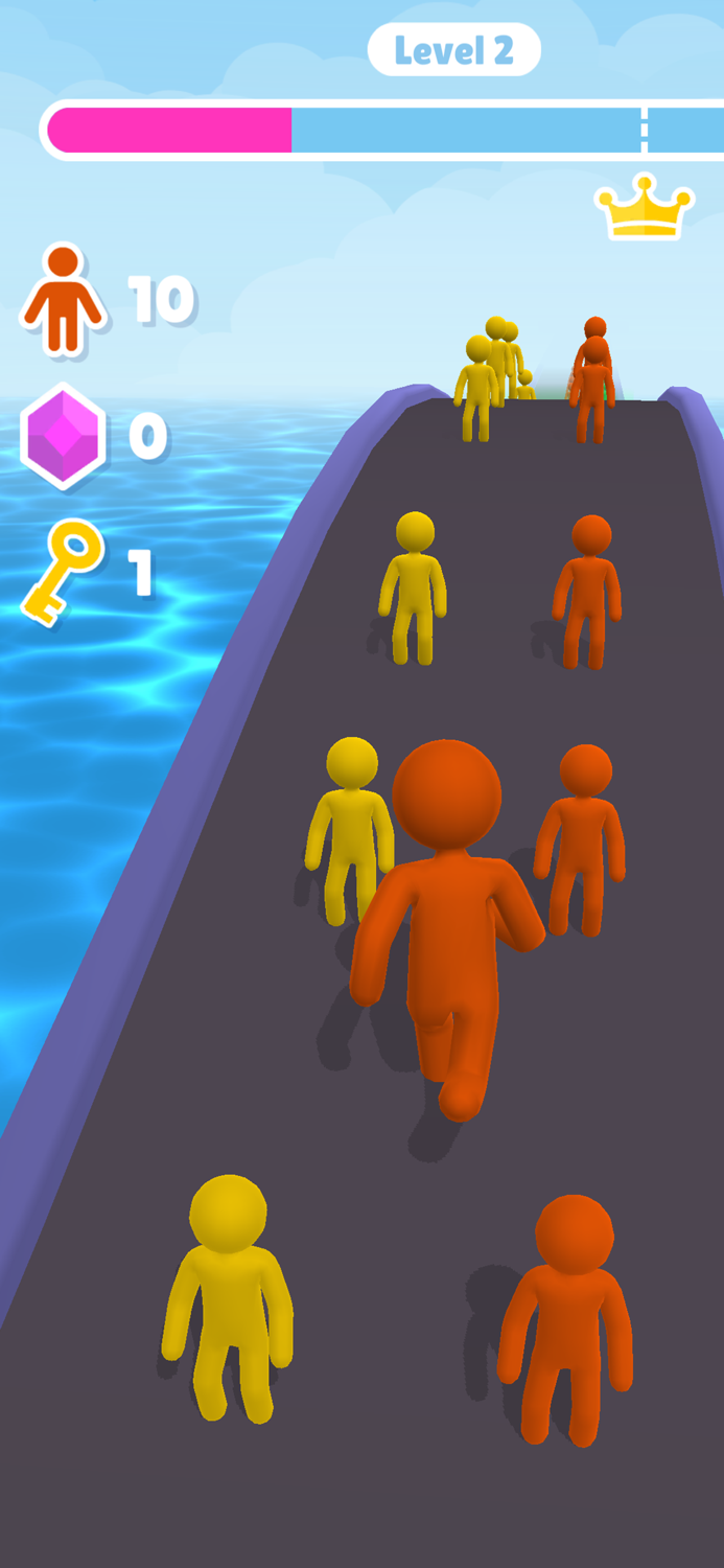 Giant Runner 3D - Happy Catch