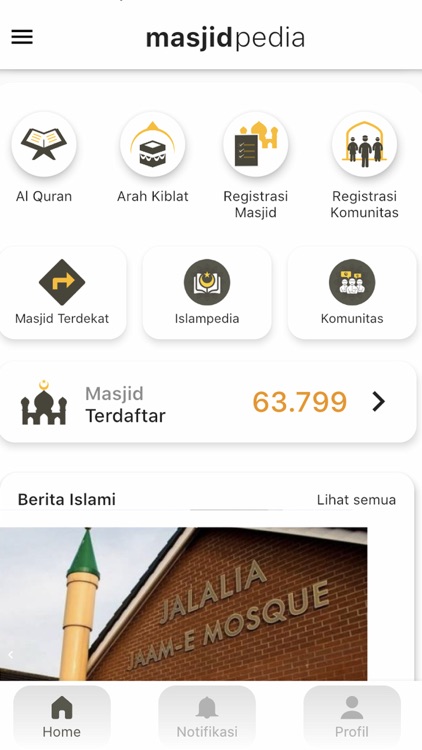 Masjidpedia App