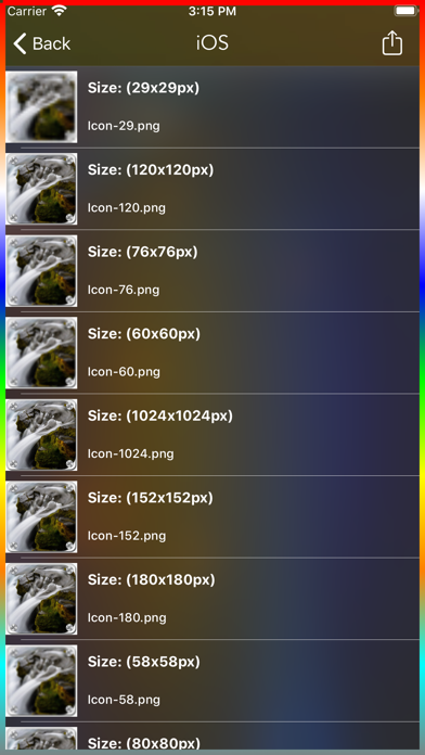 Screenshot #3 pour MakeMyAppIcon