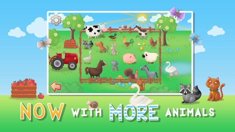 Farm Animals Puzzles Lite screenshot-4