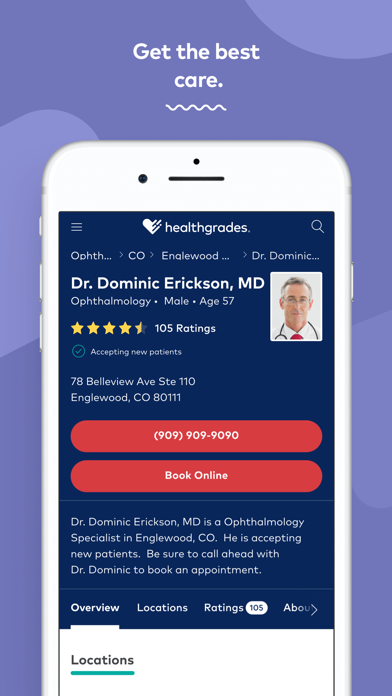 Healthgrades Care Organizer screenshot