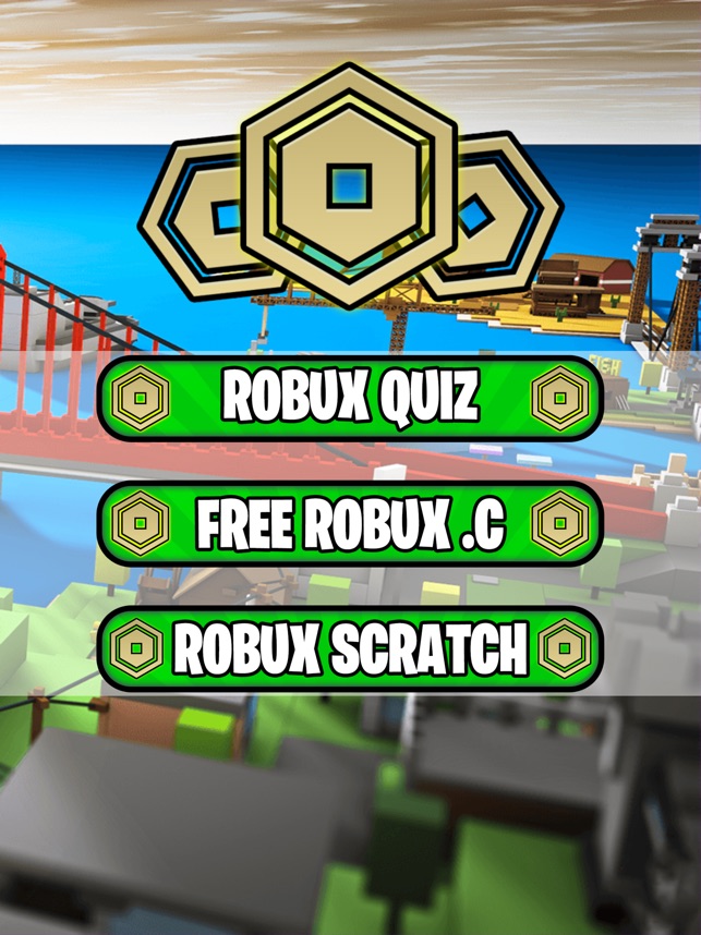 Robux Roblox Scratch Quiz On The App Store - quiz for robux
