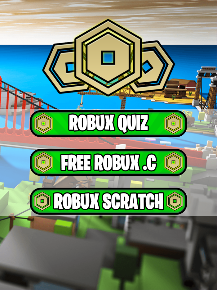 Robux Roblox Scratch - Quiz