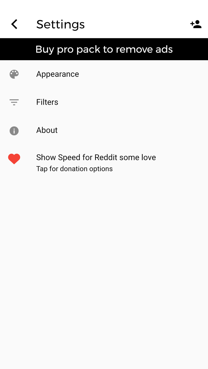 Speed for r/