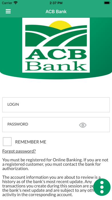 How to cancel & delete ACB Bank from iphone & ipad 1