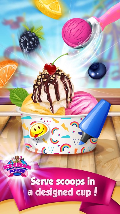 Real Ice Cream Making Cooking screenshot-4