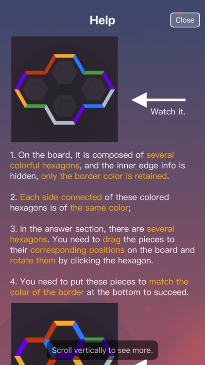Hexa Color Puzzle screenshot-4