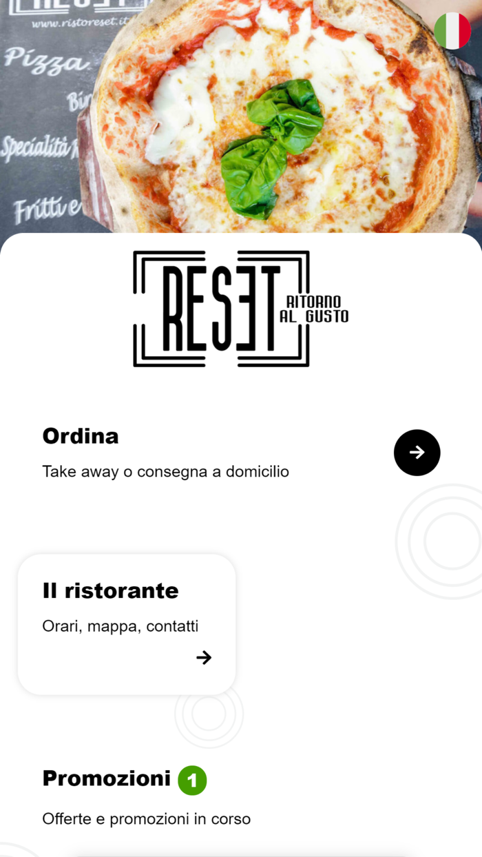 Reset Ritorno al Gusto