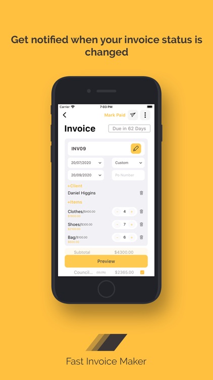 Fast Invoice Maker screenshot-3