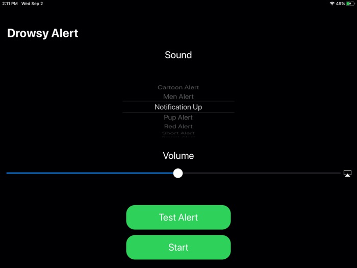 Drowsy Alert Wake up