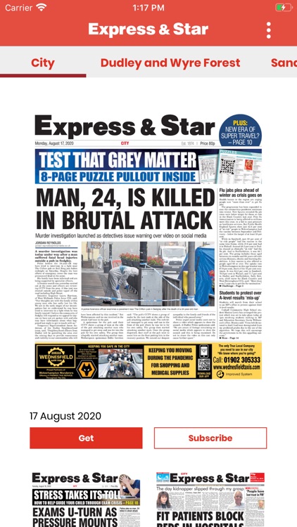 Express & Star Newspaper