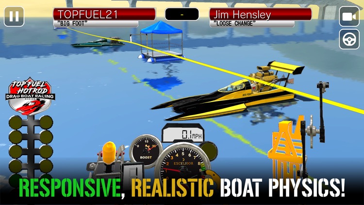 Drag Racing Boat Game - HotRod
