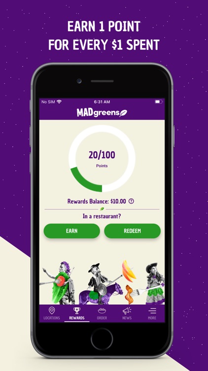 MAD Greens Rewards