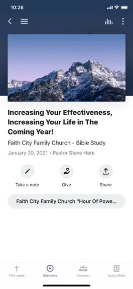 Game screenshot Faith City Family Church hack