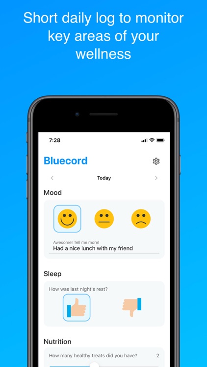 Bluecord - Cancer Coach