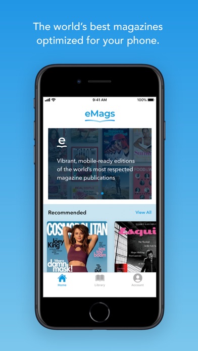 eMags Newsstand and Stories screenshot 1