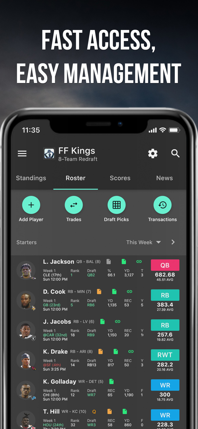 Fleaflicker Fantasy Leagues
