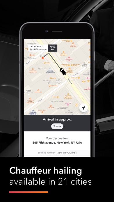How to cancel & delete Blacklane - Airport Transfers from iphone & ipad 4